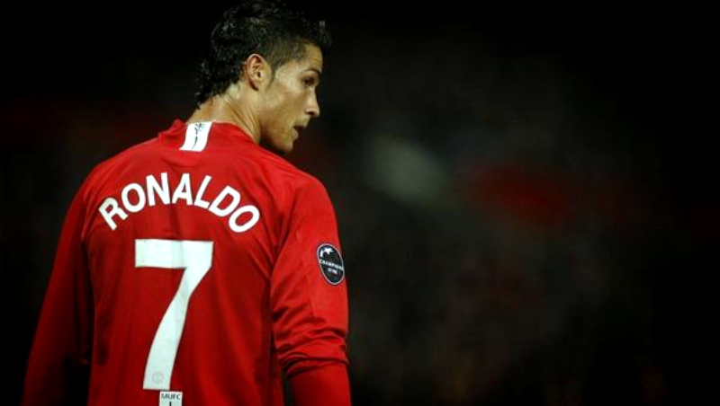 Ronaldo có cơ hội khoác lên mình chiếc áo số 7 tại Man United