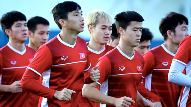 Công Phượng và dàn tuyển thủ Việt Nam sẽ trở lại ở trận gặp Trung Quốc