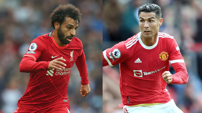 Cuộc đua “vua phá lưới” Ngoại hạng Anh 2021/22: Salah bỏ xa Ronaldo
