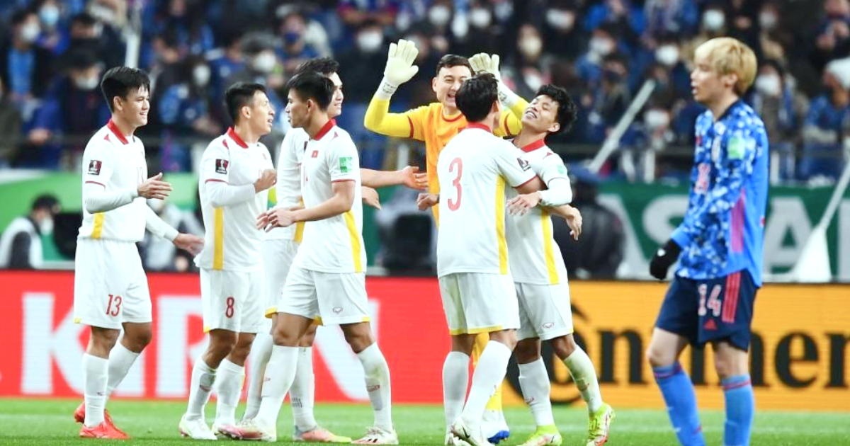 Bảng xếp hạng FIFA tháng 3/2022: ĐT Việt Nam thăng hạng nhờ trận hòa Nhật Bản