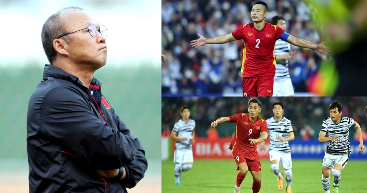 2 tài năng U23 Việt Nam đá xuất thần trước Hàn Quốc, thầy Park: “Tôi đã đánh giá nhầm họ”